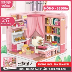 Bộ Lắp Ráp Mô Hình Nhà Mèo