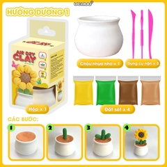 Kit Đất Sét Chậu Hoa