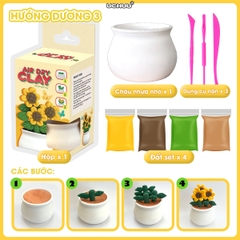 Kit Đất Sét Chậu Hoa