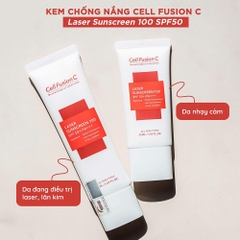 Kem Chống Nắng Cho Da Sau Laser Céll Fùsion C Laser Suncreen 100 10-35-100ml