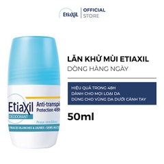 [CHE TÊN] Lăn Ngăn Mùi Và Mồ Hôi Hằng Ngày Etiaxil 50ml - Khongcoson