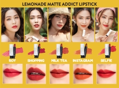 Son lì dạng thỏi LEMONADE Matte Addict Lipstick 3.8g