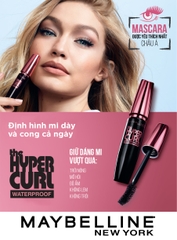 Mascara Dài và Cong Mi Maybelline Hyper Curl Waterproof