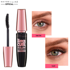 Mascara Dài và Cong Mi Maybelline Hyper Curl Waterproof