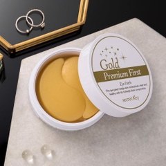 Mặt Nạ Dưỡng Mắt Secret Key 24K Gold Premium First Eye Patch (60 Miếng)