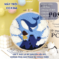 Tranh Thêu Len Nổi