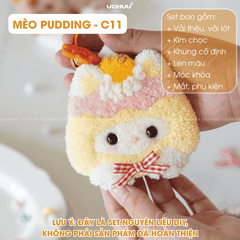 Móc Khoá Len Nổi