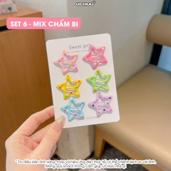 Set Kẹp Tóc Sao