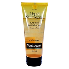 Gel Rửa Mặt Neutrogena Liquid Pure Mild Facial Cleaner 100ml