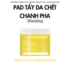 Tẩy da chết Neogen Dermalogy Pad