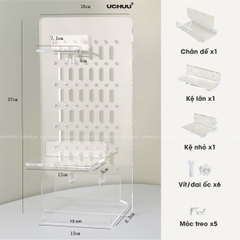 Bảng Lỗ Pegboard Trong Suốt
