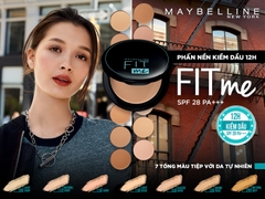 Phấn Nền Kiềm Dầu Maybelline Fit Me Compact SPF28