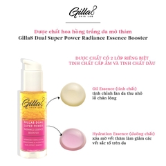 Serum Hoa Hồng Gilla8 Dưỡng Trắng Và Cấp Nước Dual Super Power Radiance Booster 50ml