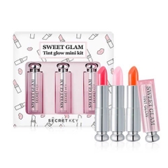 Set Son 3 Cây Secret Key Sweet Glam Tint Glow Mini Kit