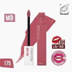 Son Kem Lì Lâu Trôi Maybelline New York Super Stay Matte Ink City Edition Lipstick