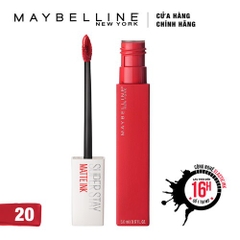 Son Kem Lì Lâu Trôi Maybelline New York Super Stay Matte Ink City Edition Lipstick