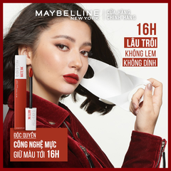 Son Kem Lì Lâu Trôi Maybelline New York Super Stay Matte Ink City Edition Lipstick