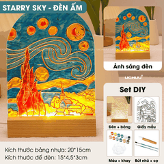 Đèn Tranh Vẽ Decor