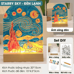 Đèn Tranh Vẽ Decor