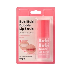 Tẩy Tế Bào Chết Môi Sủi Bọt Bubi Bubi Lip By Unpa 12ml