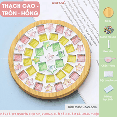 Lót Ly Khảm Đá Mosaic