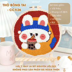 Tranh Thêu Len Nổi