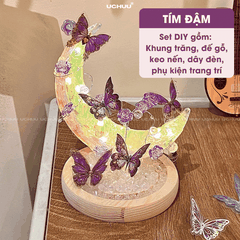 Đèn Trăng Bướm DIY