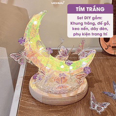 Đèn Trăng Bướm DIY