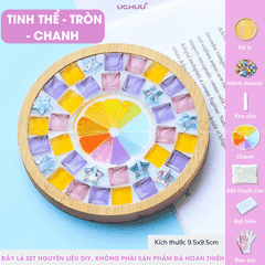 Lót Ly Khảm Đá Mosaic