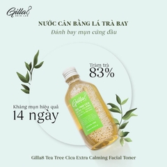 Toner Lá Trà Bay Gilla8 Làm Sạch & Dịu Da Tea Tree Cica Extra Toner 180-300ml