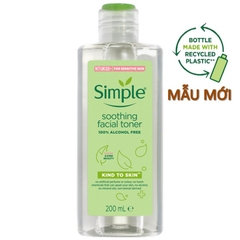 Toner Simple Kind to Skin Soothing Facial Toner 200ml