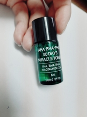 Toner Trị Mụn Mini Some By Mi AHA BHA PHA 30 Days Miracle Mini 6ml