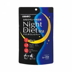 Trà Giảm Cân Night Diet Tea Orihiro 24 Gói