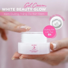 Kem dưỡng trắng da ban đêm Senka White Beauty Glow Gel Cream 50g