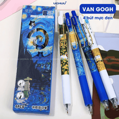 Set Bút Bi Họa Tiết