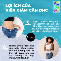 Viên Uống Giảm Cân DHC Forskohlii Soft Capsule Nhật Bản