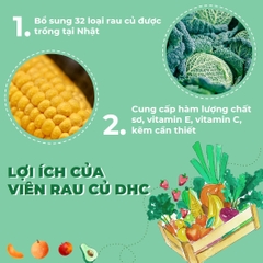 Viên Uống Rau Củ DHC Nhật Bản Perfect Vegetable Premium