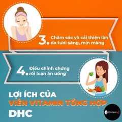 Viên Uống Vitamin Tổng hợp DHC Multi Vitamin Nhật Bản