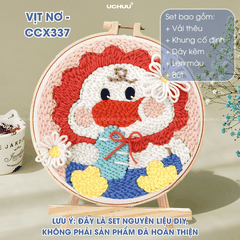 Tranh Thêu Len Nổi