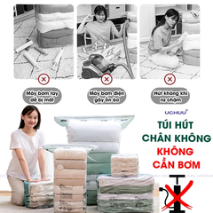 Túi chân không không cần máy hút