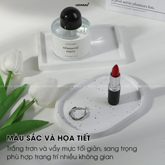 Khay thạch cao viền dày
