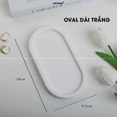 Khay thạch cao viền mỏng