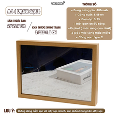 Khung ảnh gương LED