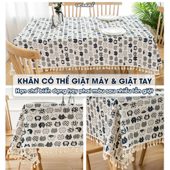 Khăn Trải Bàn Linen