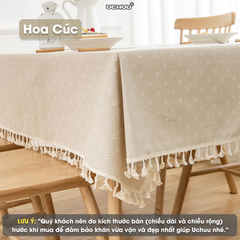 Khăn Trải Bàn Linen