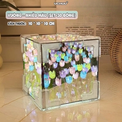 Đèn Ngủ Gương Hoa
