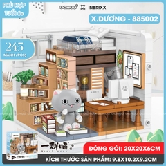 Bộ Lắp Ráp Mô Hình Nhà Mèo