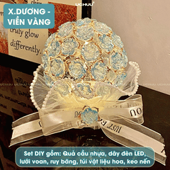 Đèn Bó Hoa Hồng