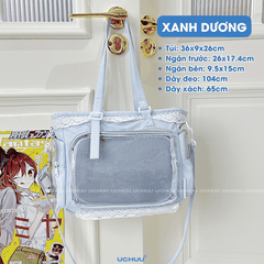 Túi Vải Viền Ren