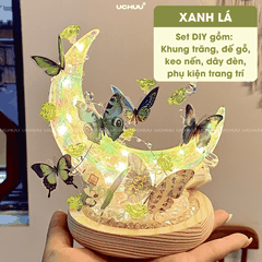 Đèn Trăng Bướm DIY